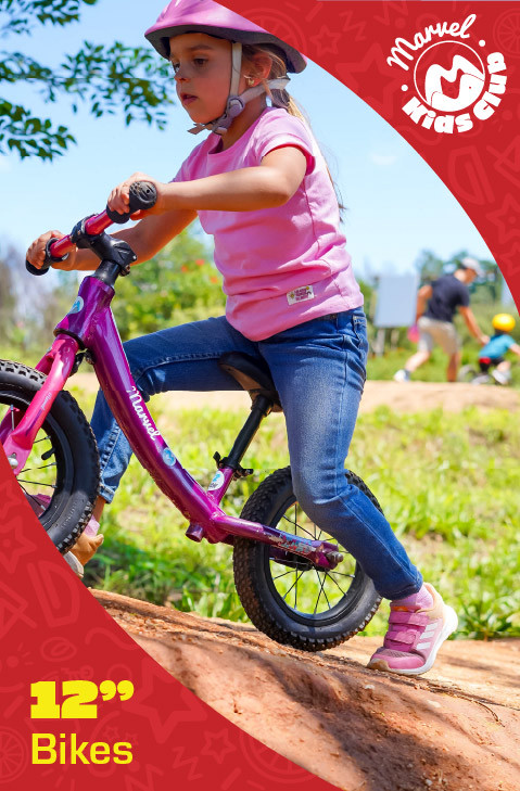 Marvel Balance Bikes Banner